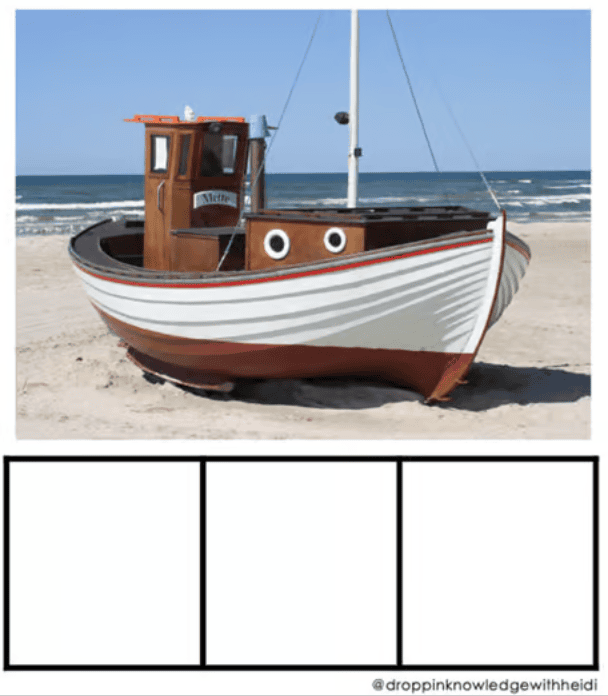 Phonemic Awareness Center - with REAL PICTURES! (2-3 phonemes) - Image 4